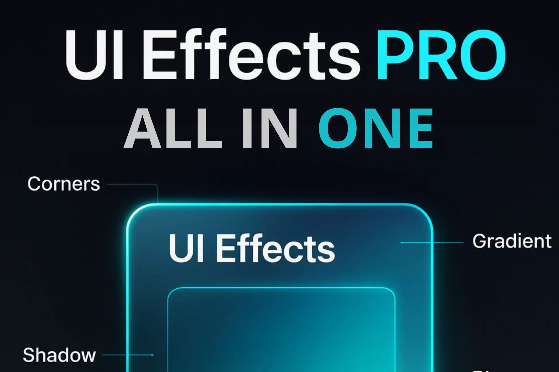 Promotional image for UI Effects Pro